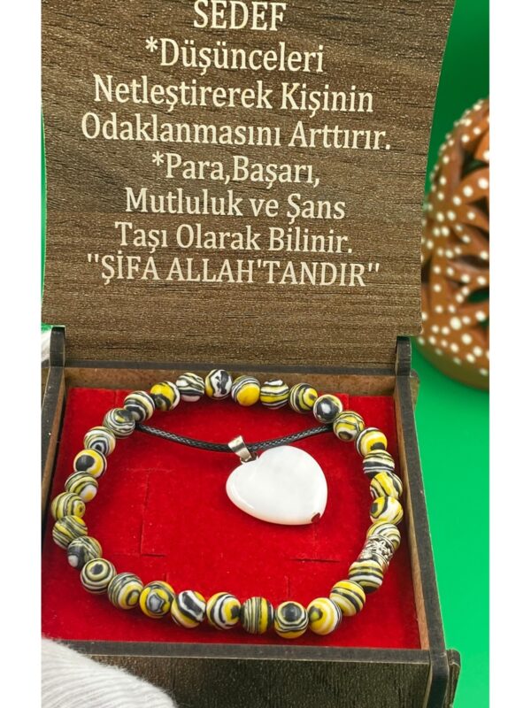 Kolye Bileklik Doğal Taş Seti - Görsel 2