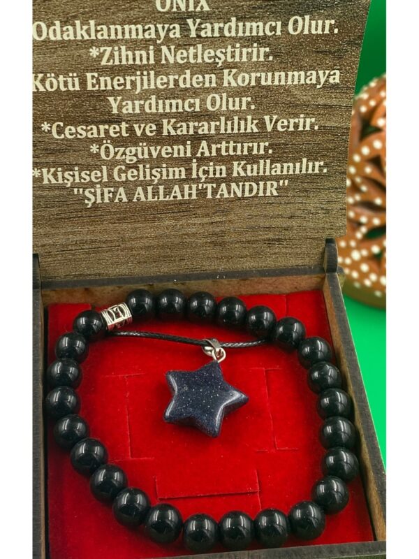 ONİX Kolye Bileklik Doğal Taş Seti